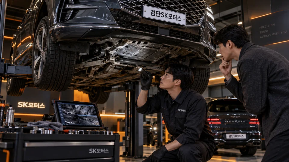 하부를 강하게 긁은 뒤 어떤 증상이 있으면 견인해야 하나요?