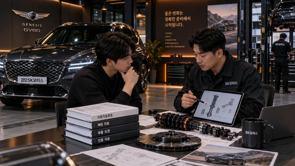 차량 구조를 바꾸기 전에 어떤 자료부터 준비하나요?