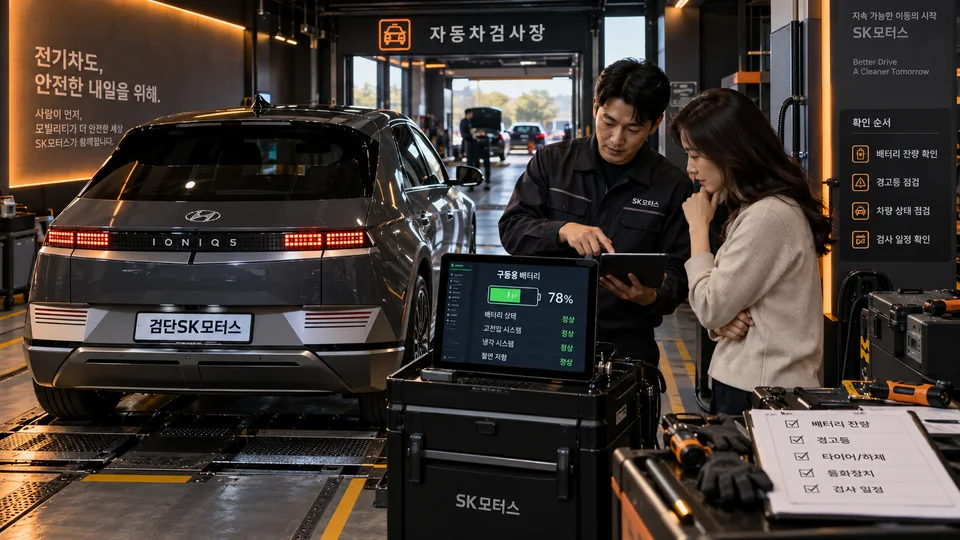 전기차는 검사 전에 배터리를 몇 퍼센트 충전해야 하나요?