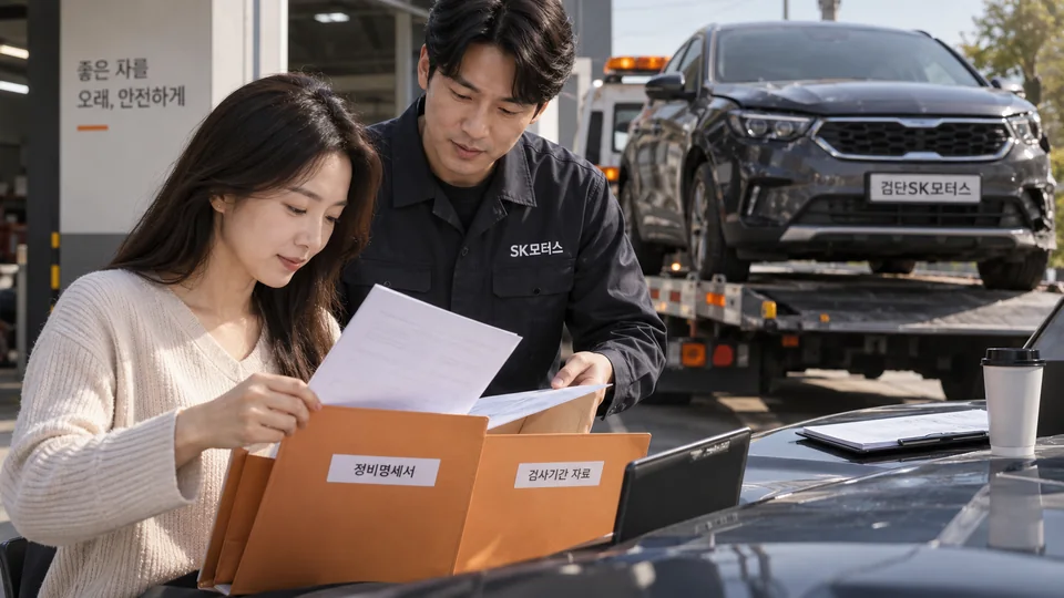 큰 고장이나 사고수리 중이면 검사기간을 연장할 수 있나요?