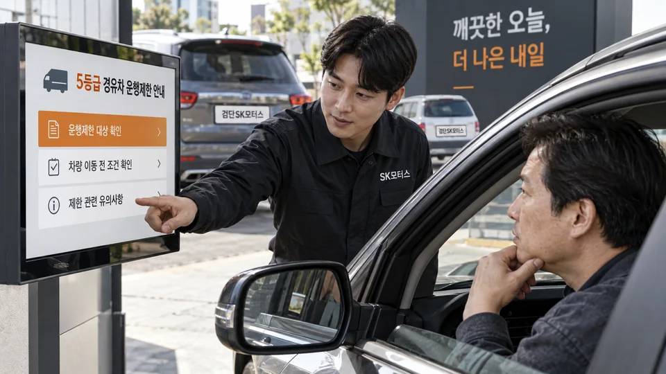 인천 운행제한 대상 가능성이 있으면 검사소 이동 전 무엇을 확인하나요?