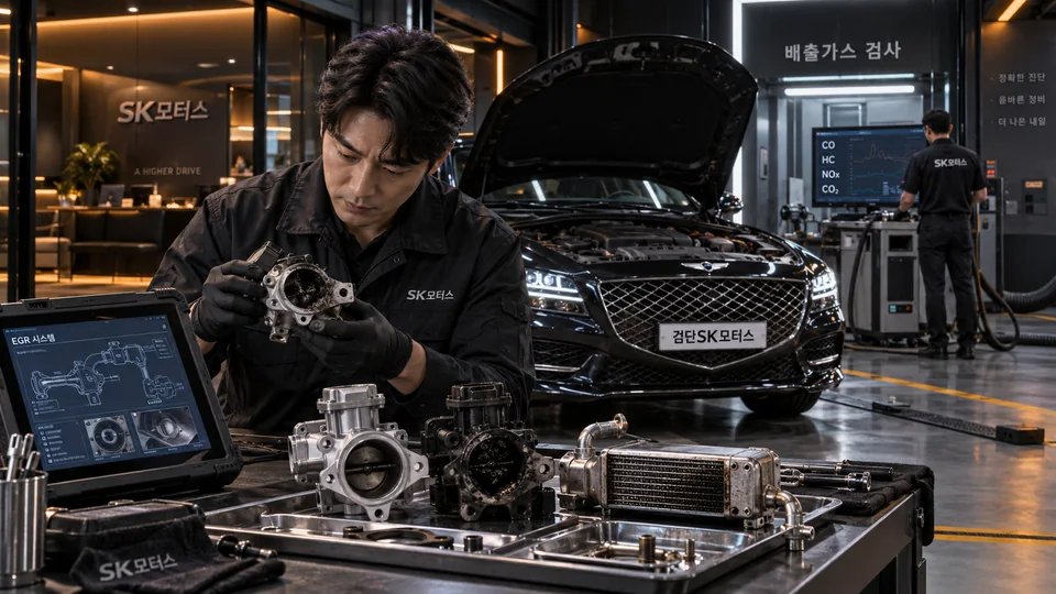 EGR 고장과 자동차검사, 막아 두면 매연·NOx 문제가 갈립니다