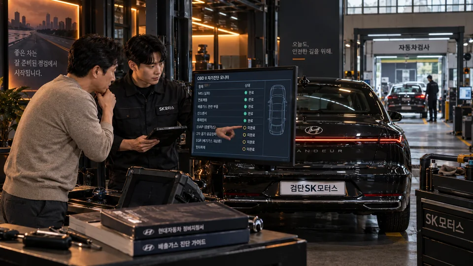 OBD 자기진단 준비상태와 자동차검사, 코드 삭제 직후가 불리한 이유