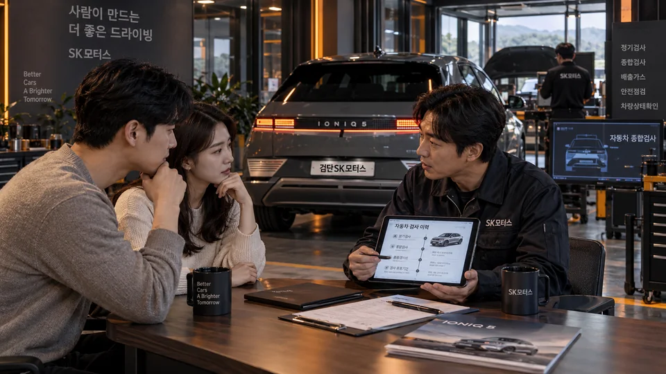 검사기간이 임박한 차를 팔 때, 명의이전으로 기한이 사라지지 않습니다